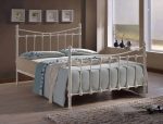 Time Living Florida Ivory Metal Bed Frame The Home and Office Stores