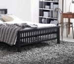 Time Living Meridian Black Metal Bed Frame The Home and Office Stores