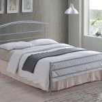 Time Living Brennington Silver Metal Bed Frame