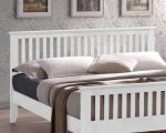 Time Living Turin Wooden Bed White The Home and Office Stores