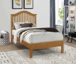 Time Living Chester Wood Bed Frame Honey Oak The Home and Office Stores