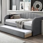 Flintshire Furniture Fabric Day Bed Grey