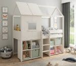 Kids Avenue Ordi midi playhouse bed with 2 cubes