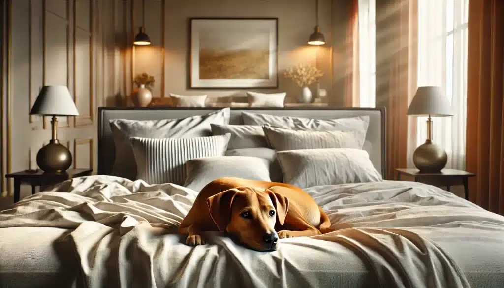 Is it OK to share a bed with your dog?