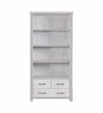 Baumhaus Greystone Large Open Bookcase With Drawers The Home and Office Stores 5