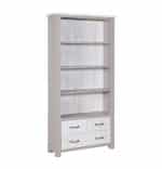 Baumhaus Greystone Large Open Bookcase With Drawers The Home and Office Stores 6