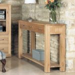 Baumhaus Mobel Oak Console Table The Home and Office Stores 5