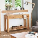 Baumhaus Mobel Oak Console Table