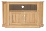 Baumhaus Mobel Oak Corner Television Cabinet The Home and Office Stores 7