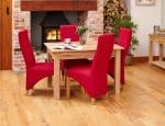 Baumhaus Mobel Oak Dining Table 4 Seater The Home and Office Stores 5