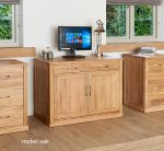 Baumhaus Mobel Oak Hidden Home Office The Home and Office Stores 4