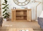 Baumhaus Mobel Oak Six Drawer Sideboard The Home and Office Stores 5