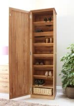 Baumhaus Mobel Oak Tall Shoe Cupboard The Home and Office Stores 7