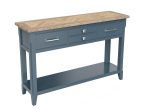 Baumhaus Signature Blue Console Table The Home and Office Stores 6
