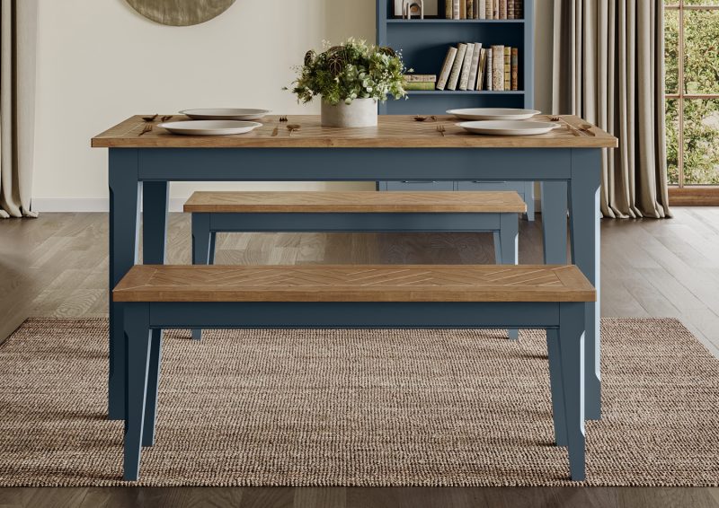Baumhaus Signature Blue Dining Table
