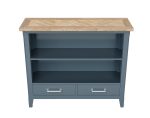 Baumhaus Signature Blue Low Bookcase The Home and Office Stores 5