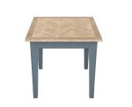 Baumhaus Signature Blue Square Dining Table The Home and Office Stores 5