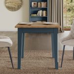 Baumhaus Signature Blue Square Dining Table