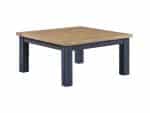 Baumhaus Splash of Blue Low Square Coffee Table The Home and Office Stores