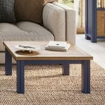 Baumhaus Splash of Blue Low Square Coffee Table