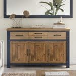 Baumhaus Splash of Blue Sideboard 3 Door 4 Drawer