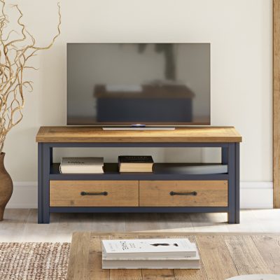 Baumhaus Splash of Blue Widescreen Television Cabinet