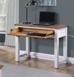 Baumhaus Splash of White Hidden Spacesaver Desk The Home and Office Stores 4
