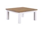Baumhaus Splash of White Low Square Coffee Table The Home and Office Stores 5