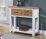 Baumhaus Splash of White Small Console Table