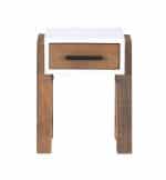 Baumhaus Trinity Reclaimed Open Side Table With One Drawer The Home and Office Stores