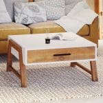 Baumhaus Trinity Reclaimed Square Coffee Table