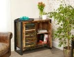 Baumhaus Urban Chic 2 Door Small Sideboard The Home and Office Stores