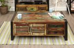 Baumhaus Urban Chic 4 Door 4 Drawers Large Coffee Table The Home and Office Stores 4