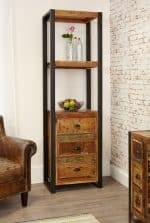 Baumhaus Urban Chic Alcove Bookcase With Drawers