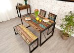 Baumhaus Urban Chic Dining Table Small The Home and Office Stores 4