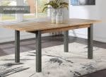 Baumhaus Urban Elegance Reclaimed Extending Dining Table The Home and Office Stores 6