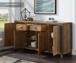 Baumhaus Urban Elegance Reclaimed Extra Large Sideboard The Home and Office Stores 4