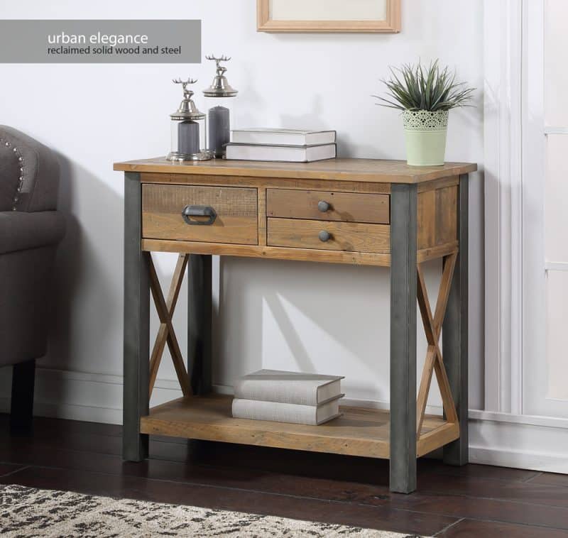 Baumhaus Urban Elegance Reclaimed Small Console Table