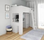 Flintshire Furniture Eden Grey High Sleeper Bed The Home and Office Stores