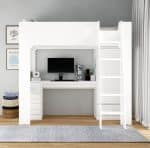 Flintshire Furniture Eden White High Sleeper Bed The Home and Office Stores