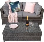 Signature Weave Chelsea Modular Grey Garden Sofa Set The Home and Office Stores