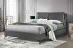 Flintshire Furniture Ashleigh grey fabric bed