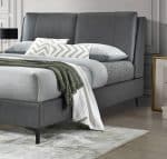 Flintshire Furniture Ashleigh Grey Fabric Bed The Home and Office Stores 6