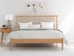 Flintshire Furniture Grosvenor Light Oak Bed The Home and Office Stores 4