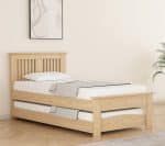 Flintshire Furniture Hendre Guest Bed Oak The Home and Office Stores