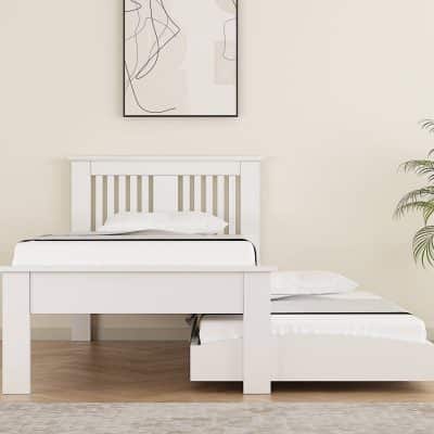 Flintshire Furniture Hendre guest bed white