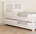 Flintshire Furniture Hendre Guest Bed White The Home and Office Stores