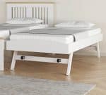 Flintshire Furniture Hendre Guest Bed White Oak The Home and Office Stores