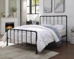 Flintshire Furniture Kinnerton black metal bed