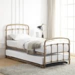 Flintshire Furniture Mostyn Guest Bed Antique Bronze